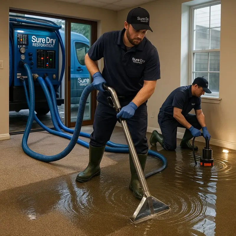 Water Extraction and Removal process in Waldport, OR